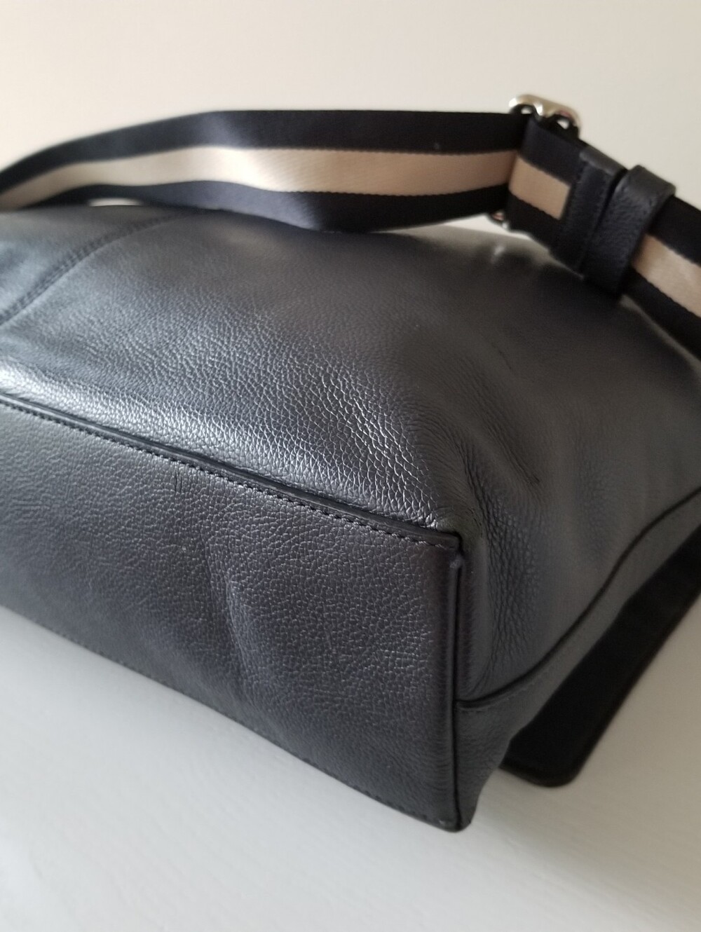 Coach Charles Messenger Bag Crossbody Navy - Picture 11 of 16
